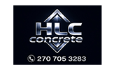 HLC Concrete White Logo