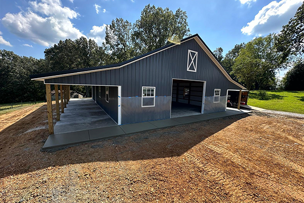 Custom Stamped Concrete Driveway