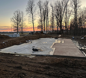 Concrete Slab Installation