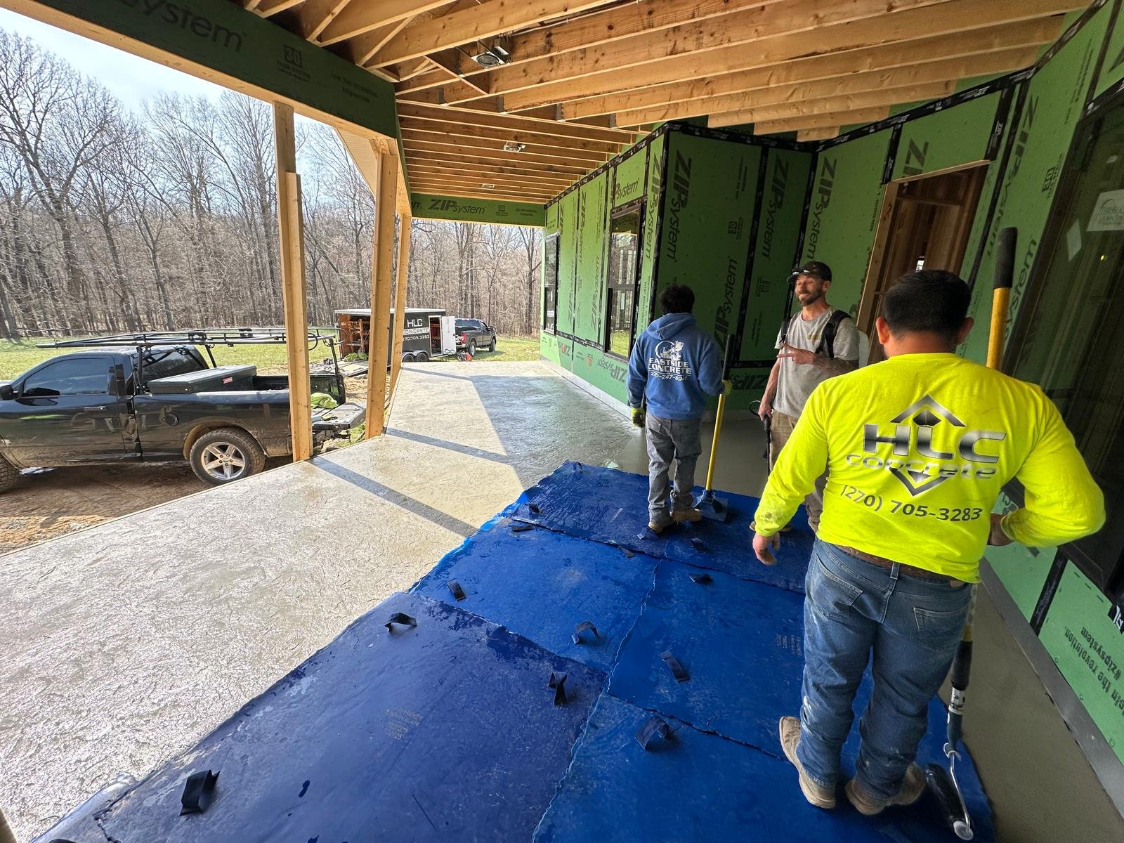 Concrete Slab Installation